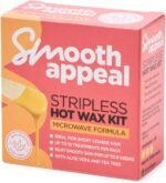 Microwave Formula Facial Hair Remover Wax - Professional Hair Remover for Smooth Skin, Simply Peel Off, Enriched with Aloe Vera, Vitamin E & Tea Tree Oil. 40g - Image 2