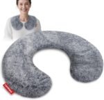 Microwave Neck Pillow, Heatable/Chillable Microwaveable Heated Wraps for Neck Pain Aromatherapy with Removable Washable Cover, Great for Relaxation and Pain Relief - Image 2
