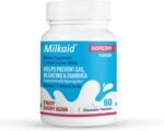 Milkaid Lactase Enzyme Chewable Tablets for Lactose Intolerance Relief | Prevents Gas, Bloating & Diarrhoea | Fast Acting Dairy Digestive Supplement | Gluten Free & Vegan | 60 tablets - Image 2