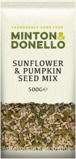 Minton & Donello 500g Sunflower and Pumpkin Seed Mix - Natural, Rich in Nutrients, High Fibre, Plant-Based Protein - Image 2