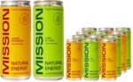 Mission Fuelling Extraordinary Mission Natural Energy | Ready-to-Drink with Yerba Mate & Green Tea | 12 x 250ml Variety Pack | Lime + Yuzu & Lemon + Ginseng (Vairety Multipack) - Image 2