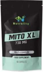 Mito XL 738mg Supplement | Mitochondrial Supplements for Cellular Energy | Vitamin B2, Schisandra, Turmeric & Black Pepper | 60 Vegan Capsules - Image 2