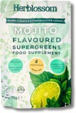 Mojito Super Greens Powder – 30 Servings | Spirulina, Wheatgrass, Barley Grass, Chlorella & Ashwagandha | Natural Lime & Mint Flavour | High in Vitamin C, B6 & B12 | Vegan & Gluten-Free - Image 2