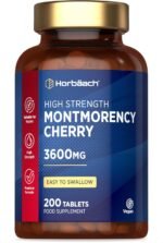 Montmorency Cherry Tablets 3600mg | 200 Count | Tart Cherry Extract | Vegan Concentrate | by Horbaach - Image 2