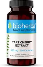 Montmorency Tart Cherry Extract 380 mg – 100 Capsules | Natural Supplement for Recovery and Active Lifestyle Support - Image 2