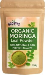 Moringa Powder 100% Natural Gluten-Free Superfood Improves Metabolism & Helps with Weight Loss - Pure & Raw 250g Moringa Leaf Powder - Image 2