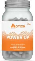 Motion Nutrition Power Up Daytime Nootropic (60 Capsules) | Award Winning Nootropic for Jitter-Free Energy | Monk-Like Focus | Less Mid-Day Fatigue | No Unsafe stimulants or Caffeine | Made in UK - Image 2