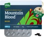 Mountain Blood Rocks! 120 Shilajit Tablets Pills (24g) 4 Months Supply - Authentic, Vegan, Ethically Sourced, Mineral-Rich, UK Lab-Tested, Boosts Energy & Stamina, Made in UK by Nature Provides - Image 2