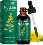 Mullein Drops for Lungs, Mullein Leaf Drops with Premium Mullein Leaf Extract, Mullein Leaf Extract Supplement, Mullein Leaf Extract for Lung Cleanse and Respiratory Support-2.02 fl oz - Image 2