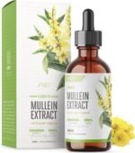 Mullein Leaf Extract for Lungs 2000mg - 60ml - High Strength Liquid Mullein Leaf - Made in EU - Mullein Leaf Vegan Liquid Drops by Alpha01 - Image 2