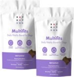 Multifit Mini Bones for Dogs (120 Pack) - Plasma Superfood Dog Supplements - Vet Endorsed Daily Dog Vitamins Biscuit for Immunity, Gut & Calm Behaviour - Collagen for Skin, Coat & Joints - Image 2