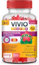 Multivitamin Gummies: Delicious, Chewable, Sugar-Free Multivitamin Gummies for Children 3 Years and Older. Packed with 12 nutrients, Including Zinc and Iodine, Vitamin C and D - Image 2