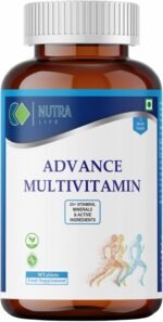 Multivitamin Tablets for Women & Men-27 Essential Nutrients-90 Tablets-Vegetarian and Vegan Multi Vitamins & Minerals Like Vitamin D, C, Calcium, Iron & Zinc.-Nutra Life - Image 2
