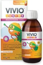 Multivitamin Tonic for Kids – 12 Added Vitamins Plus Zinc & Iodine to Support Your Child’s Immunity & Cognitive Function - Orange - 250ml - Image 2