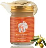 Muscle Pa-in Re-lief Massage Cream, Jo-int & Muscle Soothing Cream, Instant Muscle Pa-in Re-lief Gel, Herbal Deep Moisturizing Muscle Calm Balm, Natural Ingredients for Hand,Back,Neck,Shoulder,Leg,50G - Image 2
