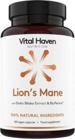 Mushroom Supplement - Lions Mane, Reishi, Cordyceps, Shiitake, Maitake, Chaga, Agaricus Blazei, Tremella with VIT C - UK Made - Image 2