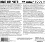 MyProtein Impact Whey Protein Powder – Vanilla Flavour – 500g, 23g of Protein per Serving, Supports Muscle Building, Recovery & Lean Muscle Maintenance – 16 Servings - Image 2