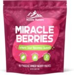 Mystic Nature Miracle Berries | Zero Calories Zero Sugar 100% Natural Fruit | 30 Servings - Image 2