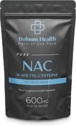 N-Acetyl-Cysteine (NAC) | 60 Capsules | 30 Days Supply | 600mg Per Serving | Supports Immunity, Brain Function & Respiratory Health | Vegan, GMO-Free & UK Made - Image 2