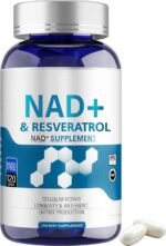 NAD+ Supplement, High Absorption, Superior Formula for Cellular Health and Metabolic Support, Effectively Supports Healthy Aging, 120 Capsules, V2 - Image 2