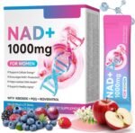 NAD+ Supplement for Women 1000mg - Premium Cellular Energy Booster with Nicotinamide Riboside & Resveratrol, PQQ, Health, Anti-Aging Support NAD Supplements (21pcs) - Image 2