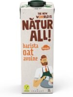 NATUR ALL | Barista Oat Drink 1L - Silky Foam & Barista Quality for Coffee, Whole Grain, With Calcium & Vitamins, 100% Plant-Based, Dairy Free, Eco-Friendly Packaging (6 Pack) - Image 2