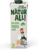 NATUR ALL | Barista Soya Drink 1L - Silky Foam & Barista Quality for Coffee, With Calcium and Vitamins, Whole Bean, 100% Plant-Based, Dairy Free, Eco-Friendly Packaging (6 Pack) - Image 2
