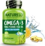 NATURELO Premium Fish Oil - 1100mg Triglyceride Omega-3 Per Capsule - One A Day - Best for Heart, Eye, Brain & Joint Health - No Burps - Natural Lemon Flavour - 120 Softgels | 4 Month Supply - Image 2