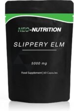 NEO Slippery Elm 5000mg 60 Capsules, Digestive Health & Acid Reflux Support. Vegan Digestive Support Supplement, Slippery Elm Inner Bark Powder, Pure | Made in UK - Image 2