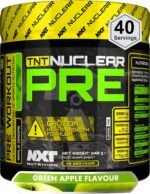 NXT Nutrition TNT Nuclear PRE Workout – 4 in 1 Energy Drink with Citrulline, Beta Alanine, Arginine AKG, Vitamin B, Caffeine for Insane Energy, Muscle Pump, Endurance and Focus - 240 Gram, Apple - Image 2