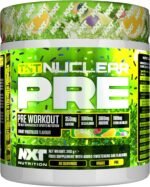 NXT Nutrition TNT Nuclear Pre Workout – Pre Work Out Energy Drink| L-Citrulline, Beta Alanine, Caffeine for Pump, Endurance & Focus - 40 Servings Mixed Candy, Vegan | Glitter | Fruit Pastilles - Image 2