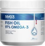 NYO3 Omega 3 Fish Oil 1500mg with DHA & EPA Fatty Acids, 97% High-Potency Omega 3,Support Heart, Brain & Joint Health,No Fishy Aftertaste,Non-GMO,120 Softgel - Image 2