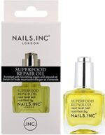 Nails Inc Superfood Repair Oil Next Level Nail Nutrition Treatment, Vitamin E Infused, Nourishing Oils Hydrate, Moisturizing to Promote Cuticle Health, Avoid Dry Nails, Cruelty Free, Vegan 14 ML - Image 2