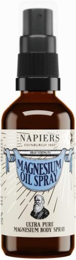 Napiers Magnesium Oil Spray - High Strength Body Spray for Joints, Muscles & Sleep - 100ml - Image 2