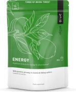 Natural Energy Drink Mix – 124mg Caffeine from Ginseng & Guarana | Sugar-Free, No Crash Pre-Workout Powder | B Vitamins, Magnesium & Zinc | Focus & Performance | Keto, Vegan | 25 Portions - Image 2