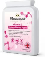 Natural Food Vitamin C 60 Capsules - Immune Support & Fatigue Reduction - Containing Acerola Cherry, Rosehip, Blackcurrant and Elderberry - Gentle & Non-Acidic - Optimum Absorption - UK Manufactured - Image 2