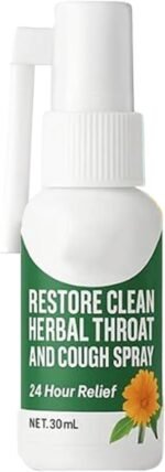 Natural Throat Spray - Portable Natural Immune Support Mist | Lung Cleansing Sprays,for Women Men Kids Boys Girls Adults Teens Traveling Business Trip - Image 2