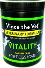 Natural Vitality Multivitamin Powder for Dogs & Cats (400g), Human Grade Veterinary Formulated Blend of Organic Spirulina & Chlorella, for Skin, Coat, Muscle, Energy etc - Image 2