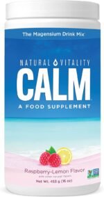 Natural Vitality Natural Calm - RLS - Restless Legs - Relaxation - Stress - Muscle Cramps - Tension - Unwind - Amazing Taste - Raspberry Lemon - 453 Gr - Image 2