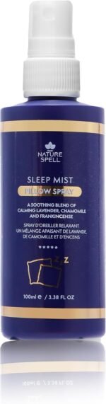 Nature Spell Sleep Mist for Face, Body & Pillow, Calming, Enriched with Lavender, Chamomile & Frankincense, Suitable for Vegans, 100ml - Image 2