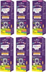 Natures Aid Immune Plus Mini Drops for Infants and Children, Sugar Free, 50 ml (Pack of 6) - Image 2