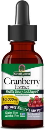 Nature's Answer, Liquid Cranberry Extract, Alcohol Free, Vegan Drops, 30ml, Gluten Free, Soy Free, Vegetarian, Non-GMO - Image 2