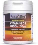 Nature's Best Vitamin D3 2000iu - High Strength & Highly Absorbable Supplement - UK Made - 180 Capsules (6 Months' Supply) - Image 2