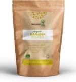 Nature’s Root Organic Banana Powder - Vegan and Gluten Free | Natural Source of Fibre Vitamins and Minerals | Nutrient Rich Superfood | Resealable Pouch (125g) - Image 2