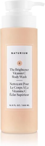 Naturium The Brightener Vitamin C Body Wash, Gentle Cleanser | 16.9 FL OZ / 500 ML - Image 2