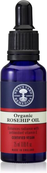 Neal's Yard Remedies Rosehip Oil, Rejuvenating & Nourishing Face Oil With Protective Vitamin E, Cruelty-Free, 25ml - Image 2