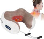 Neck Massager, Electric Neck Massager Deep Tissue 3D Kneading, with 3 Force Levels and 3 Modes, Rechargeable Massage Cushion Pillow for Pain Relief at Home, Office - Image 2