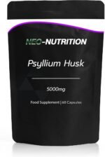 Neo Organic Psyllium Husk Capsules | 5000mg per Serving | 60 Capsules | 1-2 Months Supply | Prebiotic Fibre Supplement | Organic Psyllium Husk Powder Supplement - Image 2