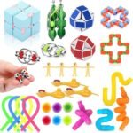 Nestling Fidget Toys Set - 30Pcs Pack for Kids and Adults, Sensory Stress Reliever Anxiety Relief Squeeze Toys Age 3+ for ADHD Autism Special Needs - Image 2