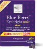 New Nordic Blue Berry Eyebright - Natural Eye & Vision Care Supplement - 10 mg Lutein Maintains Healthy Eyes - 30 Extra Strength Tablets - Image 2